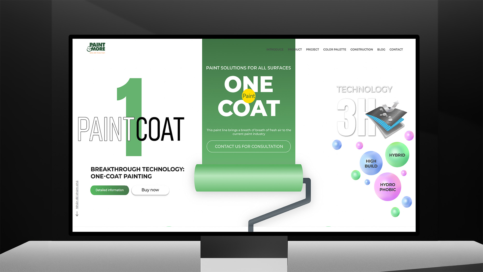 Paint and More Website Paint and More Website