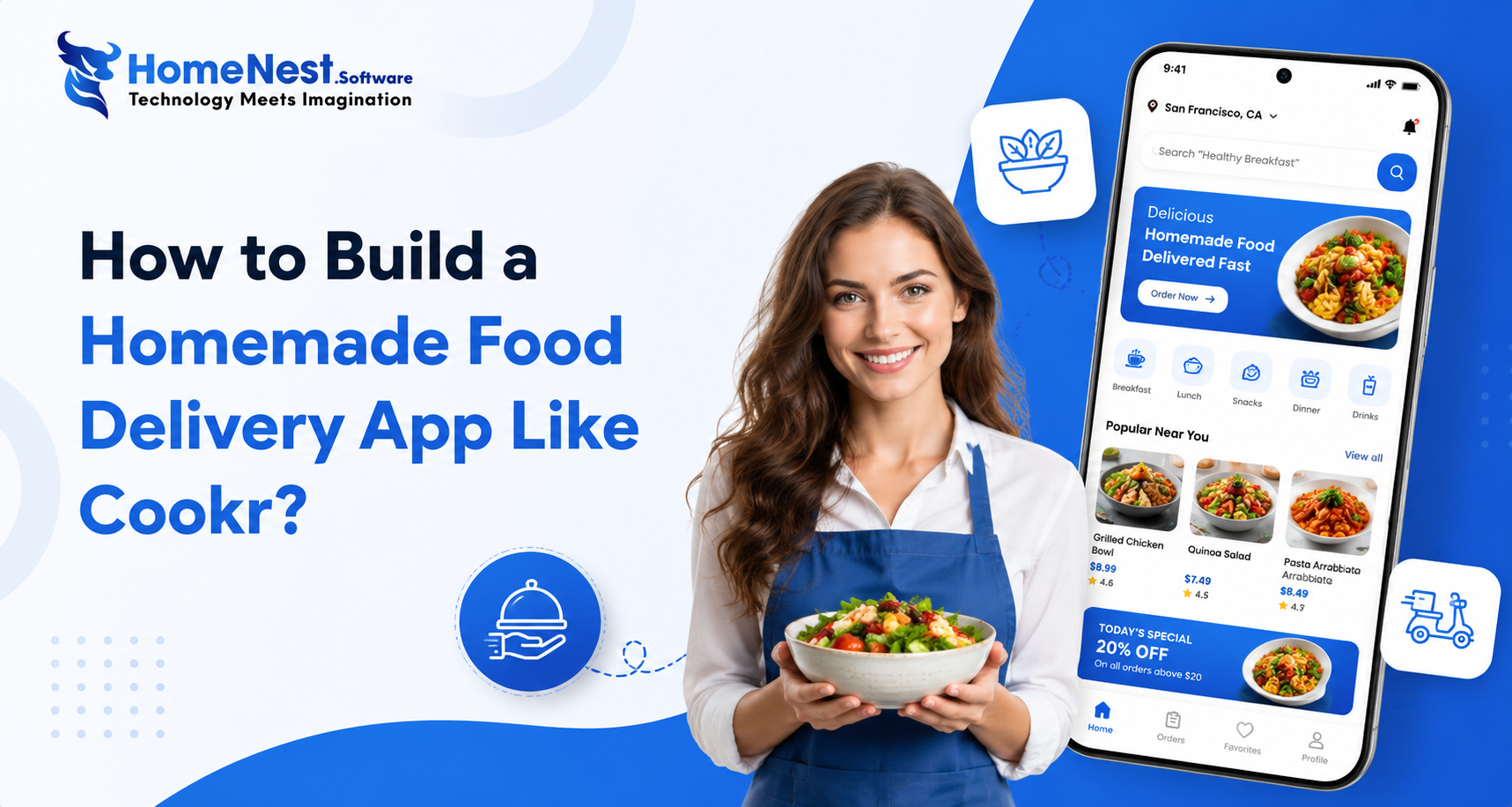 Build Your Own Homemade Food Delivery App Like Cookr Build Your Own Homemade Food Delivery App Like Cookr
