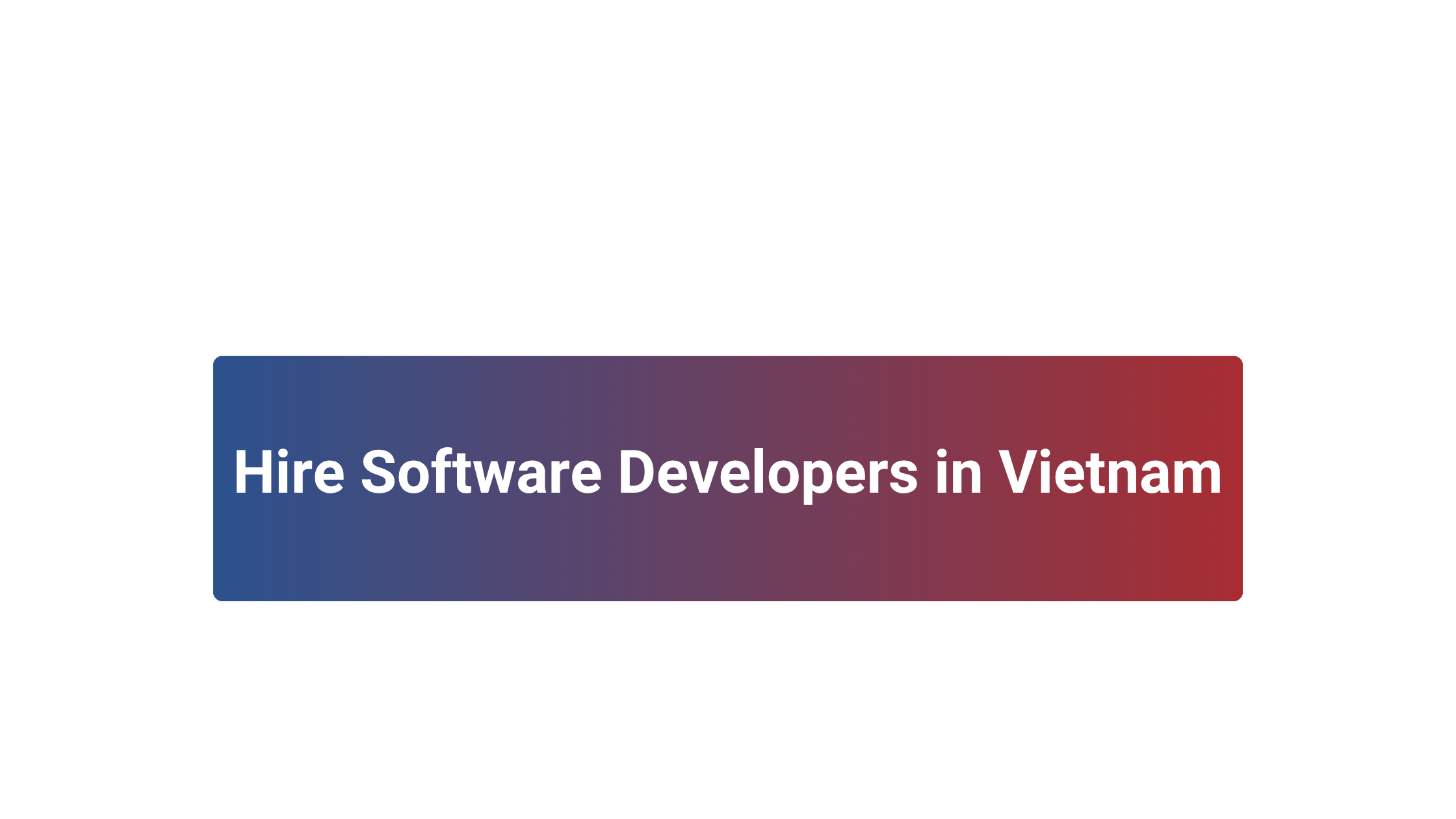 Hire Software Developers in Vietnam: Your Long-Term Technology Partner