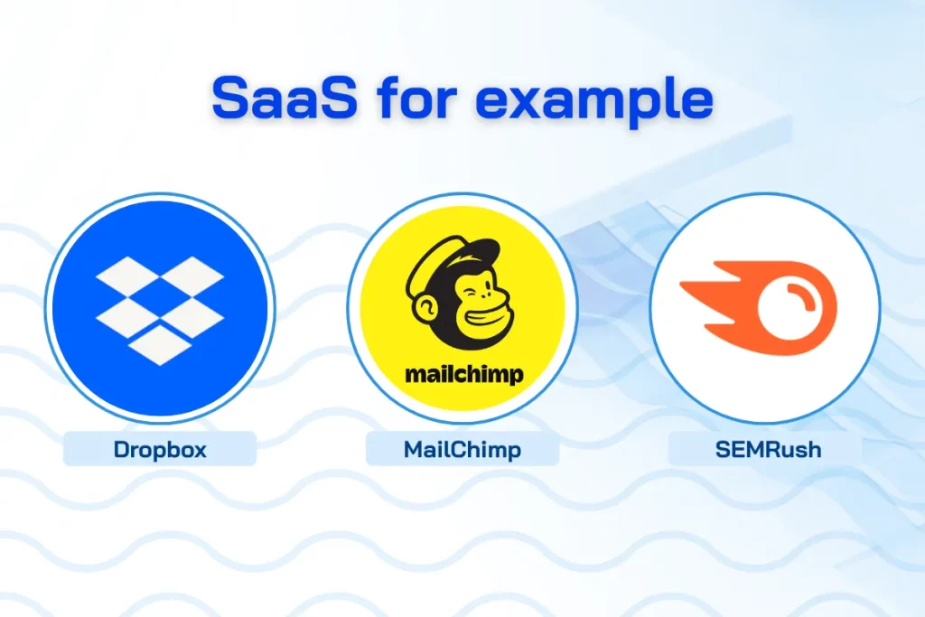 SaaS for example