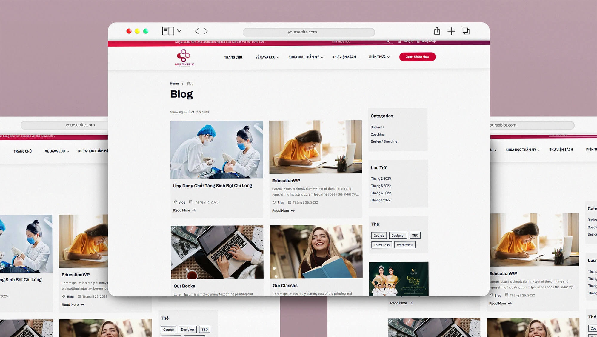 Dava Aesthetic interface - case study