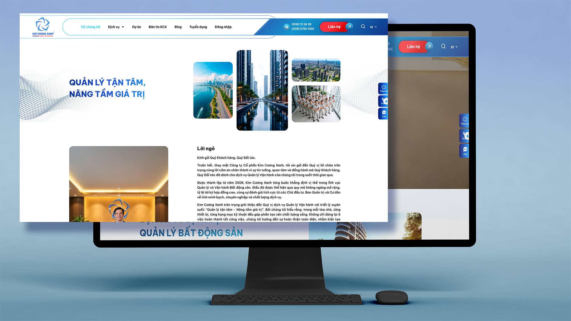 Kim Cuong Xanh project - case study