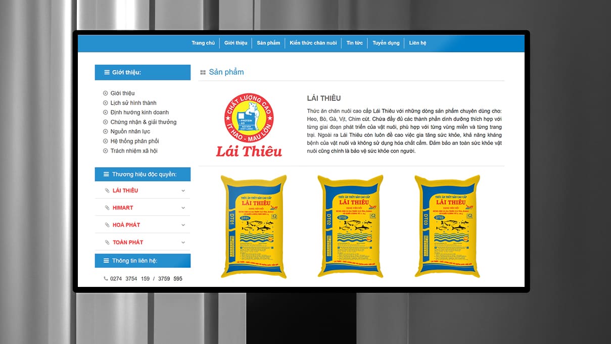 Lai Thieu Service Page - Case Study