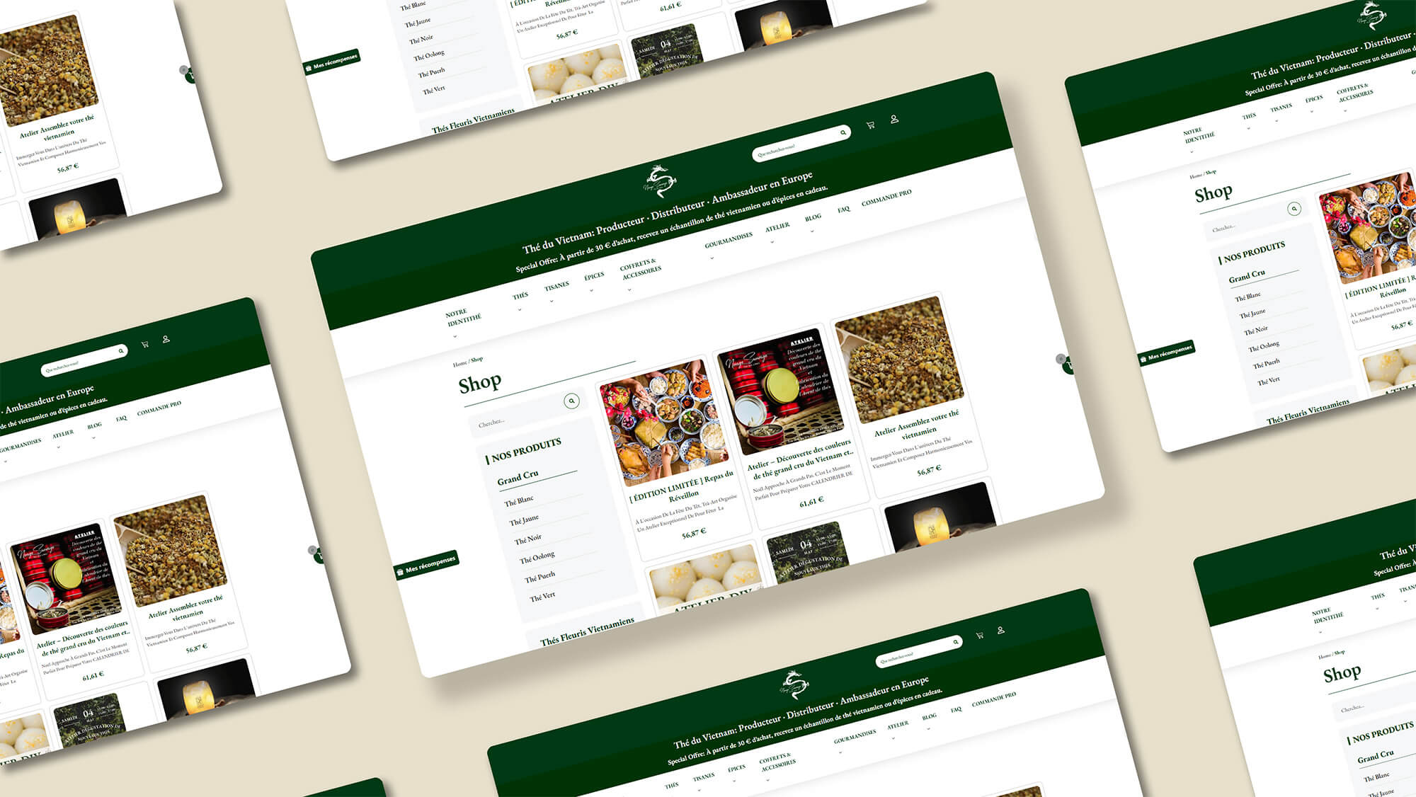 Nuage Sauvage interface product - case study