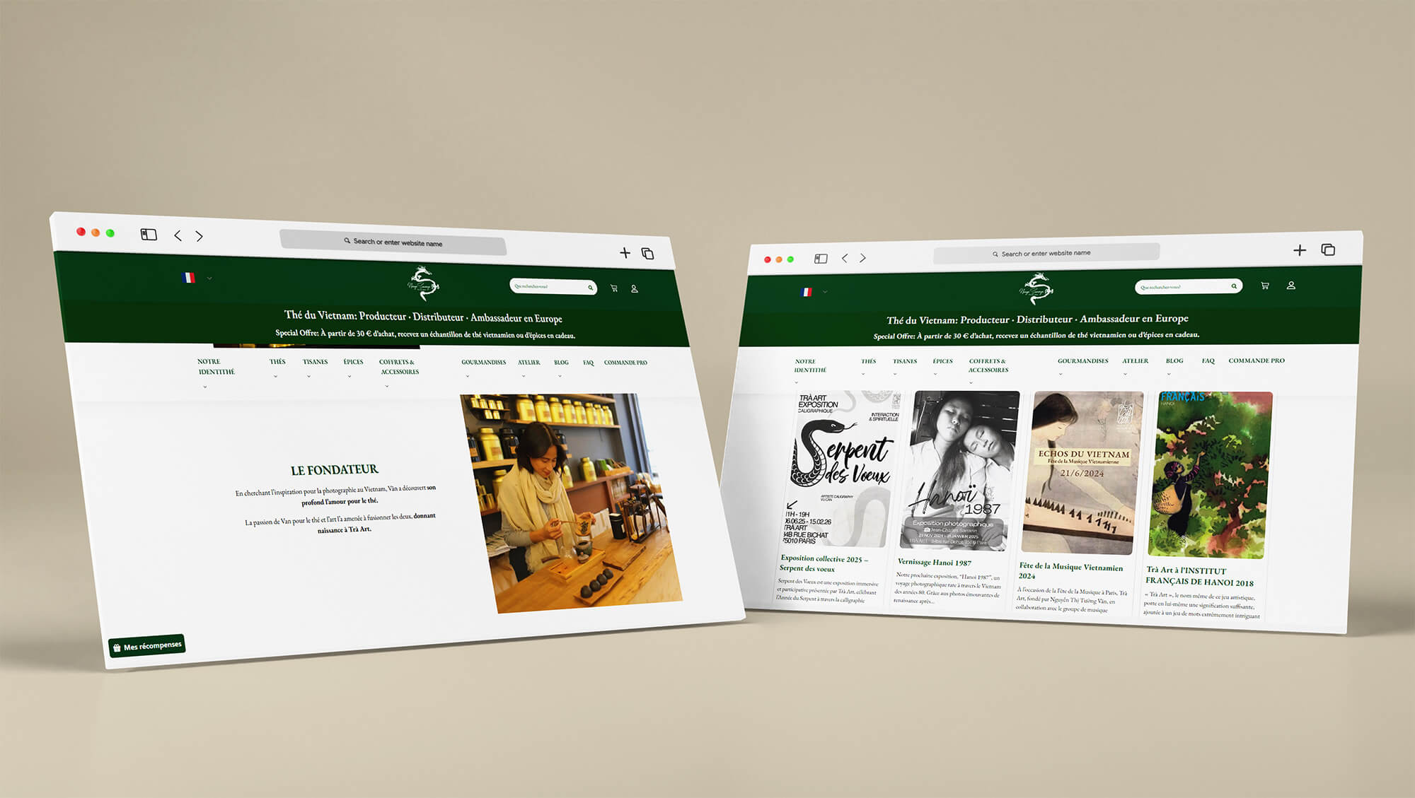 Nuage Sauvage's product and service interface - a case study