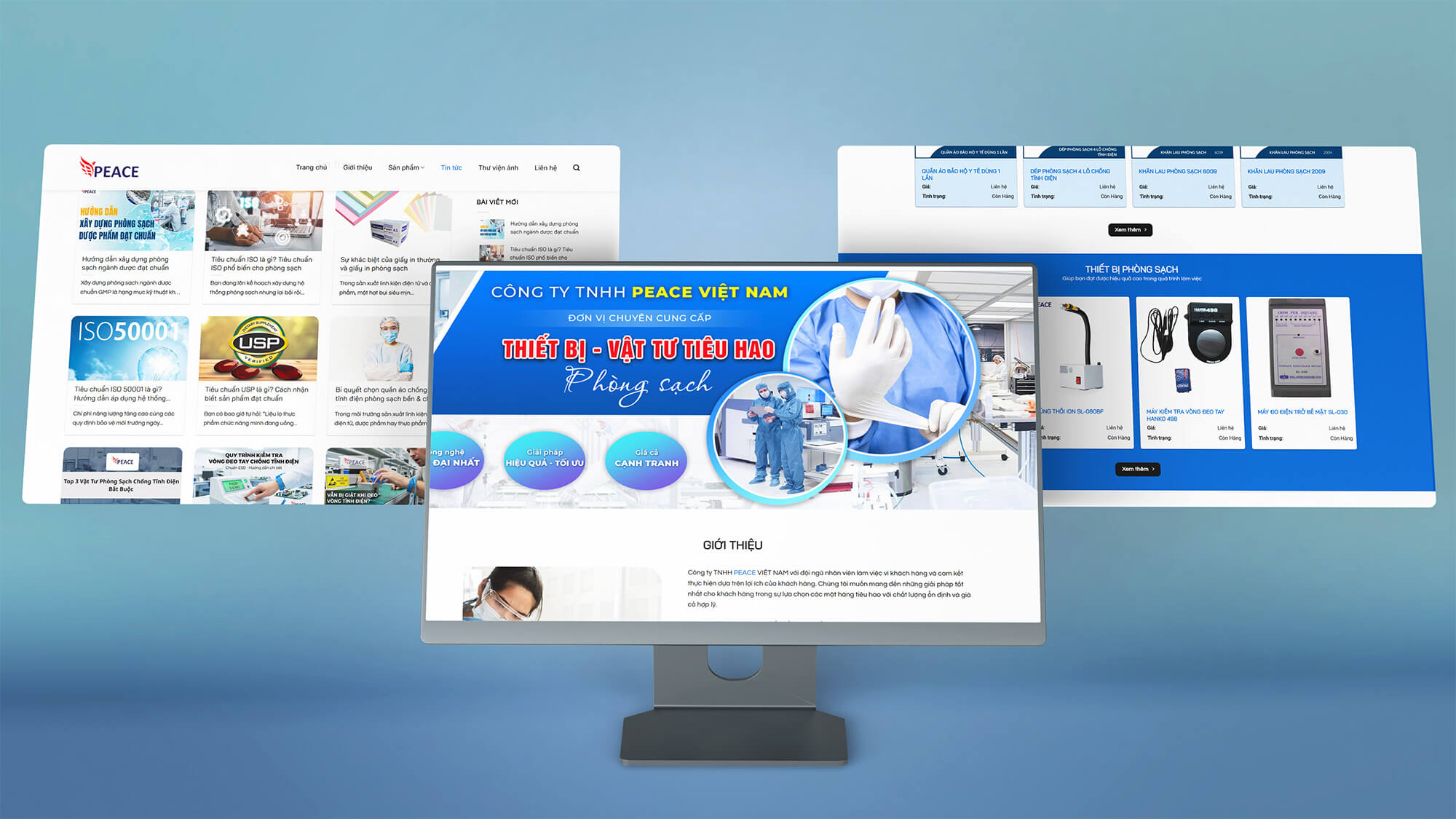 Peace Vietnam project page - case study