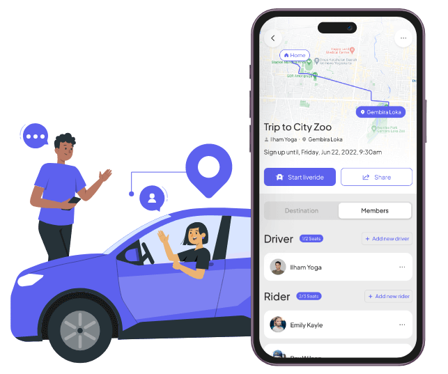 Step-by-Step Process to Develop a Ride-Sharing App