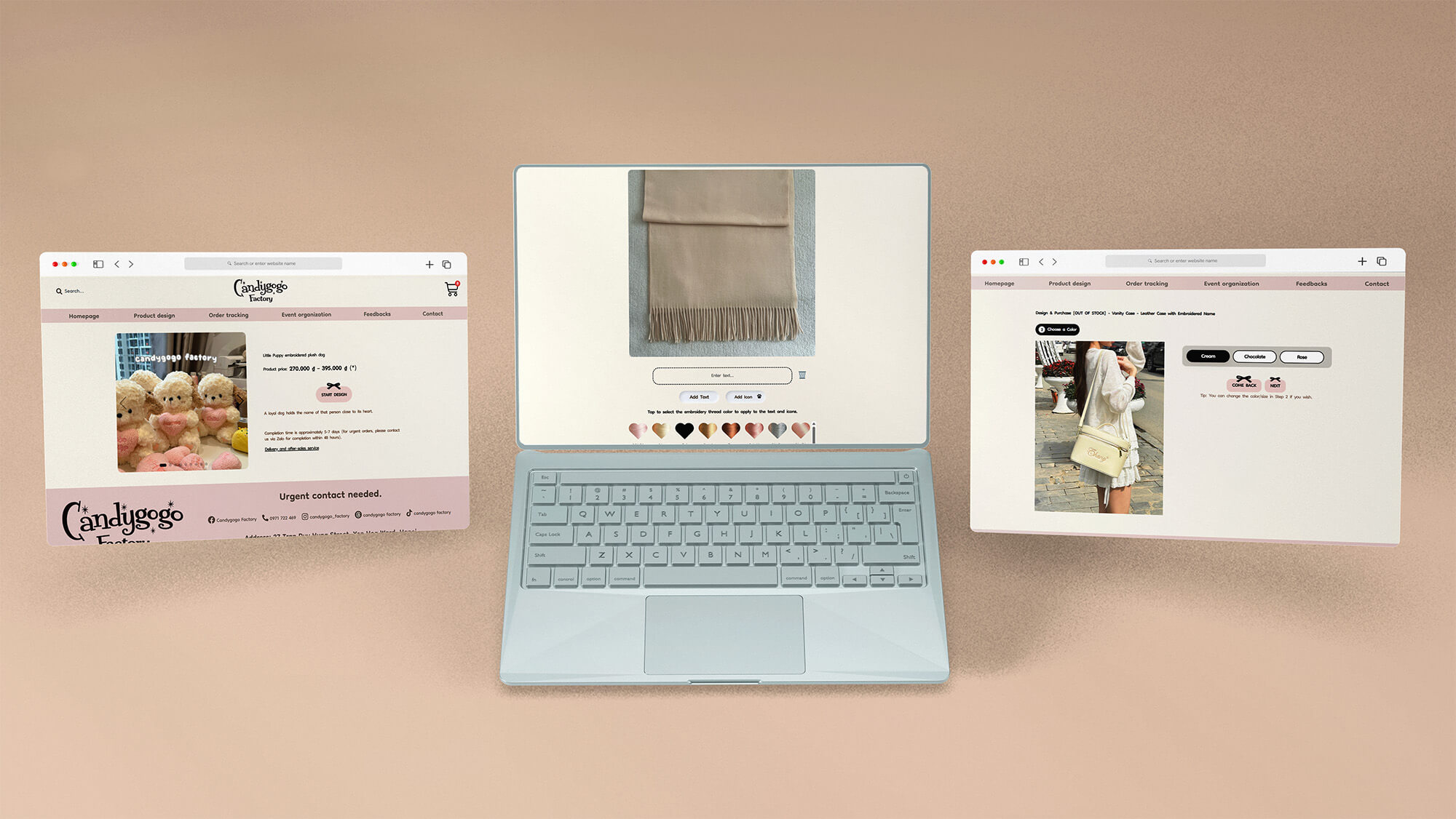 Self designed Candygogo product - case study
