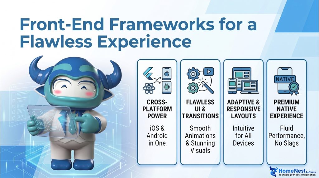 Front-End Frameworks for a Flawless Experience