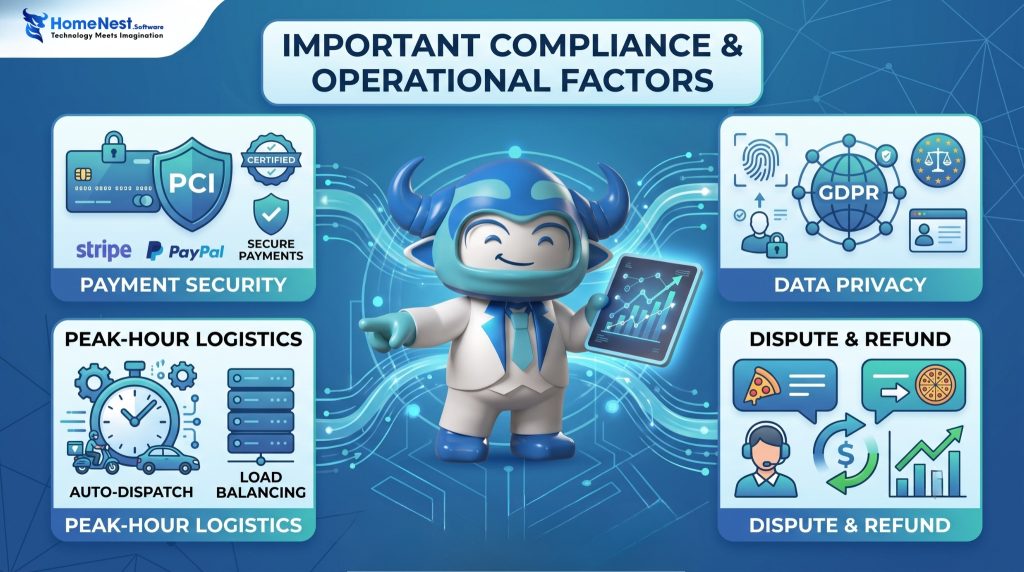 Important compliance & Operational Factors