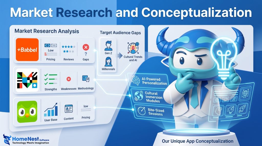 Market Research and conceptualization